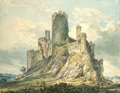 Conway Castle, c1793 by Thomas Girtin