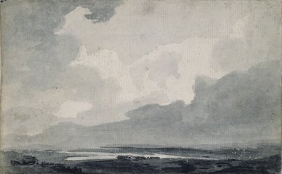 Moorland View, c1800 by Thomas Girtin