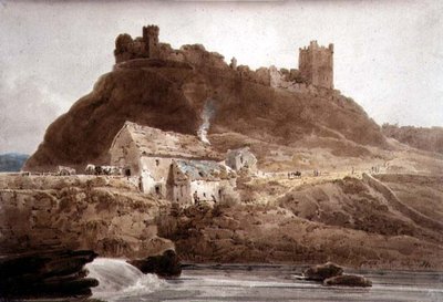 Richmond Castle, Yorkshire by Thomas Girtin