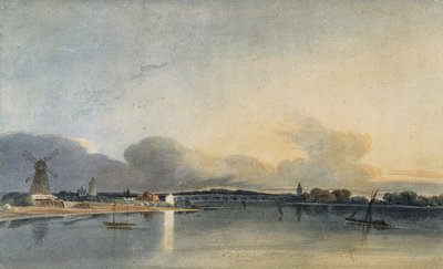 The White House, Chelsea by Thomas Girtin