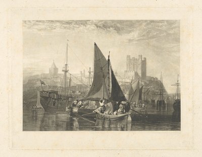 Rochester, on the River Medway by Thomas Goff Lupton