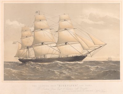 The clipper ship 