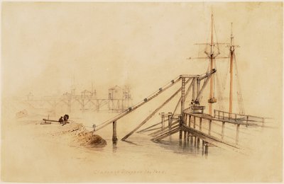 Clarence Drops on the Tees by Thomas H. Hair