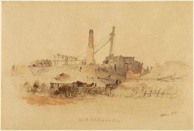 The A Pit, Fawden Colliery by Thomas H. Hair