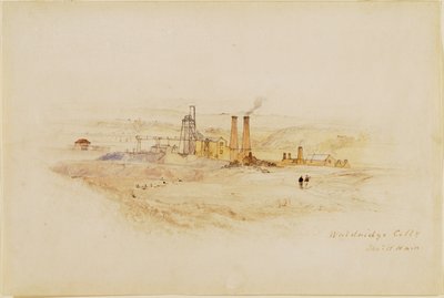 Waldridge Colliery by Thomas H. Hair