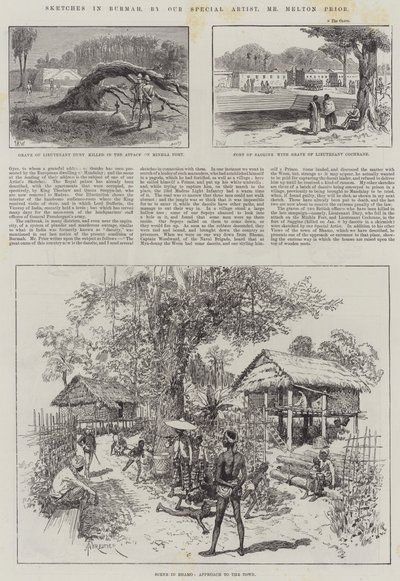 Sketches in Burmah by Thomas Harrington Wilson