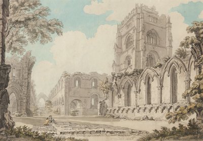Fountains Abbey by Thomas Hearne