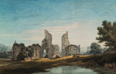 Glastonbury Abbey by Thomas Hearne