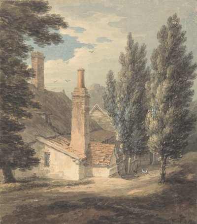 The Back of a Farm House by Thomas Hearne