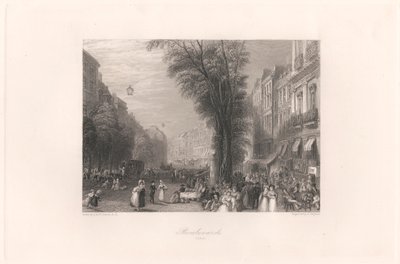 Boulevards, Paris by Thomas Higham