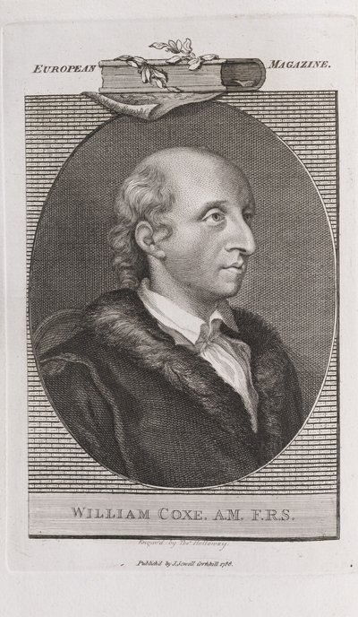 Portrait of William Coxe by Thomas Holloway