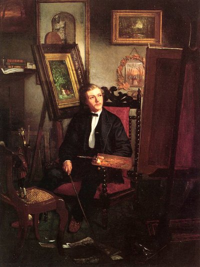 Self portrait by Thomas Hovenden
