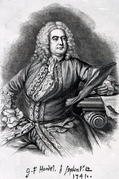 George Frederick Handel, 1749 by Thomas Hudson