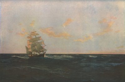 A Man Overboard by Thomas J Somerscales