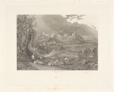 Arundel Castle and Town, Sussex by Thomas Jeavons