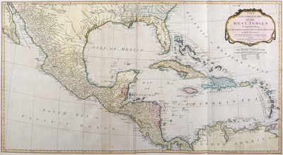 The West-India Islands, 1794-1801 by Thomas Jefferys