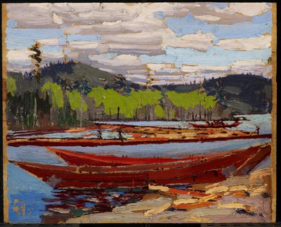 Bateaux, Summer by Tom Thomson