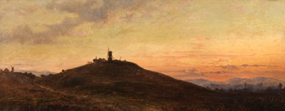 Windmill at Sunset by Thomas Jr. Whittle