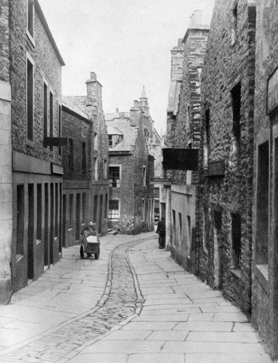 A street in Stromness, Orkney, Scotland by Thomas Kent