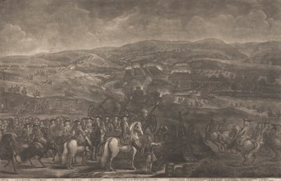 Battle of the Boyne, July 1st 1690 by Thomas Kitchin