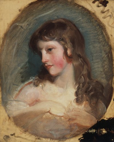 Study of a Girl by Thomas Lawrence