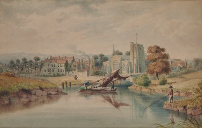 Maidstone from the River by Thomas Light Merritt