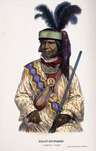 Billy-Bowlegs, A Seminole Chief, 1899 by Thomas Loraine McKenney