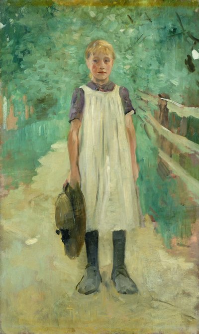 A Farmgirl by Thomas Ludwig Herbst