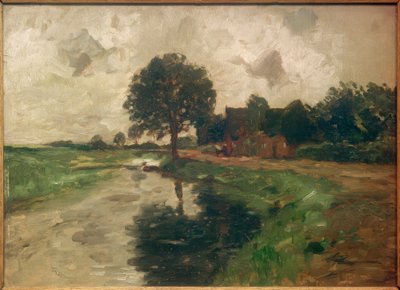Canal in Siethwende by Thomas Ludwig Herbst