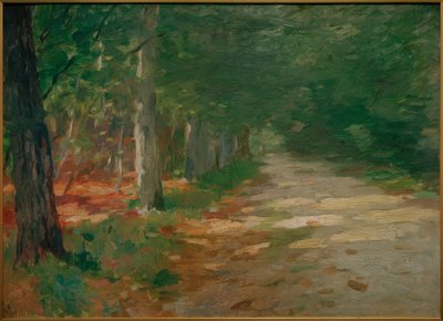 Forest Path with Sunspots by Thomas Ludwig Herbst