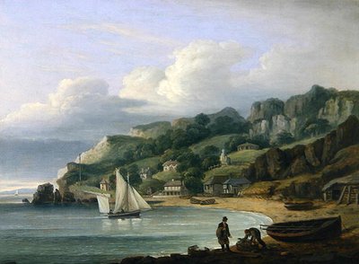 Babbacombe Beach, Devon by Thomas Luny