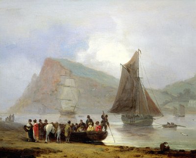 Boarding the Ferry at Teignmouth by Thomas Luny