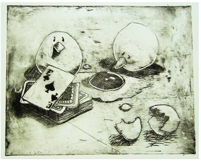 Card Birds by Thomas MacGregor