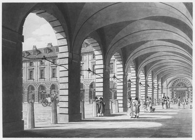 Piazza, Covent Garden by Thomas Malton Jnr.