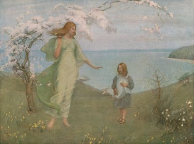A Vision of Spring by Thomas Millie Dow