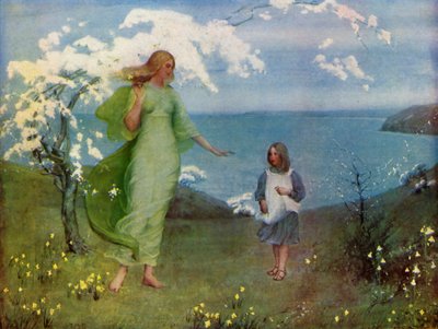 A Vision of Spring by Thomas Millie Dow