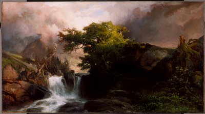 A Mountain Stream, 1869 by Thomas Moran