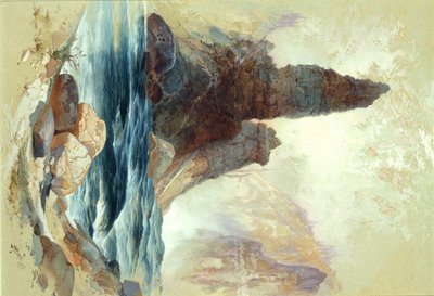 Above Tower Falls, Yellowstone by Thomas Moran