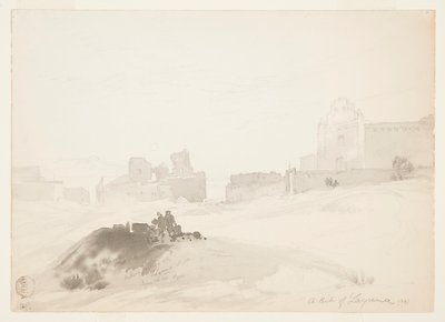Baking Pottery at Laguna, New Mexico by Thomas Moran
