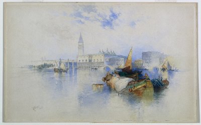 Basin of San Marco by Thomas Moran
