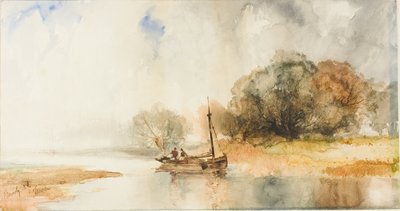 Beverly, New Jersey by Thomas Moran