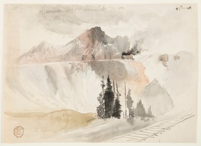 Chama Below the Summit by Thomas Moran
