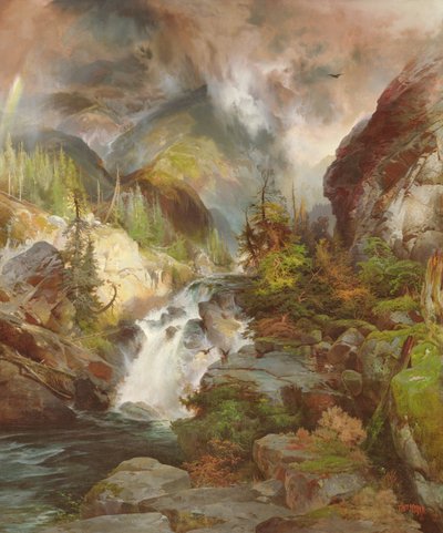 Children of the Mountain by Thomas Moran