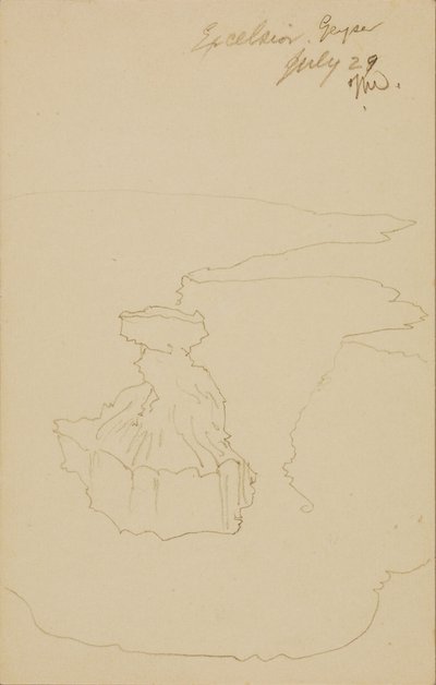 Excelsior Geyser, Yellowstone Park by Thomas Moran