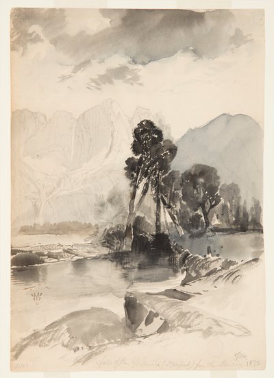 Falls of Yosemite by Thomas Moran