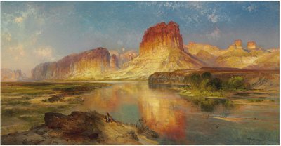 Green River of Wyoming by Thomas Moran