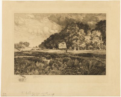 Long Island Landscape by Thomas Moran