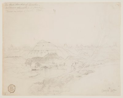 The Bad Lands of Dakota by Thomas Moran