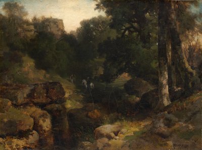 The Dell by Thomas Moran