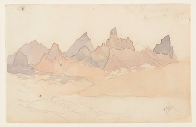 The Needles by Thomas Moran